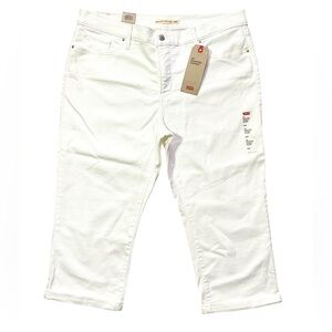 NWT Levi’s 311 Shaping Skinny Mid-Rise Capri Jeans Plus Size 18W